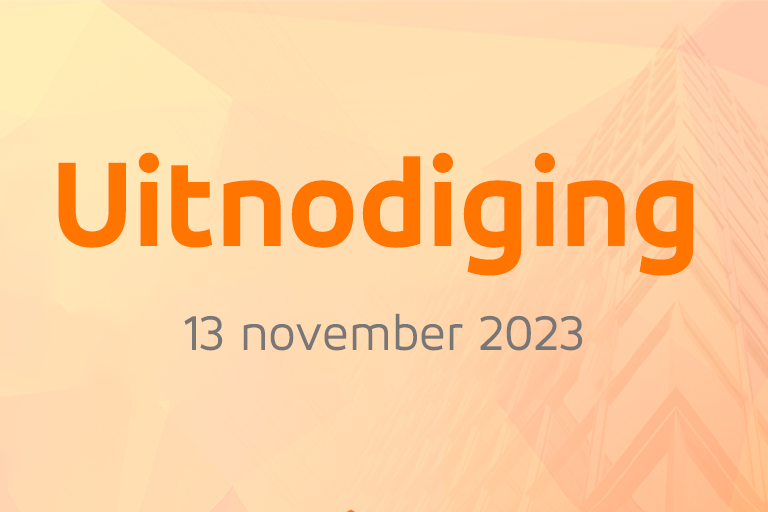 Uitnodiging Nationale Debat over Digitalisering op 13 november in Nieuwspoort